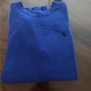 Polo by Ralph Lauren Blue Sweatshirt Large